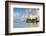 Overwater Bungalows of Intercontinental Mo'Orea Resort, Hauru Point, Moorea-Ian Trower-Framed Photographic Print