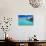 Overwater Spa in Blue Lagoon around Tropical Island-Martin Valigursky-Photographic Print displayed on a wall