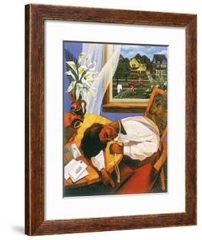 Overworked and Underpaid-Gigi Boldon-Framed Art Print