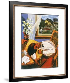 Overworked and Underpaid-Gigi Boldon-Framed Art Print