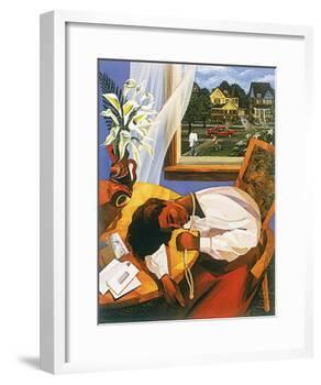 Overworked and Underpaid-Gigi Boldon-Framed Art Print