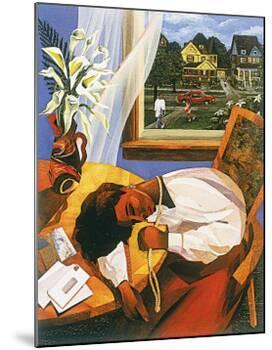 Overworked and Underpaid-Gigi Boldon-Mounted Art Print