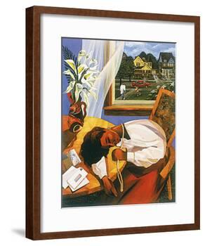 Overworked and Underpaid-Gigi Boldon-Framed Art Print