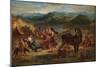 Ovid among the Scythians, 1862-Eugene Delacroix-Mounted Giclee Print
