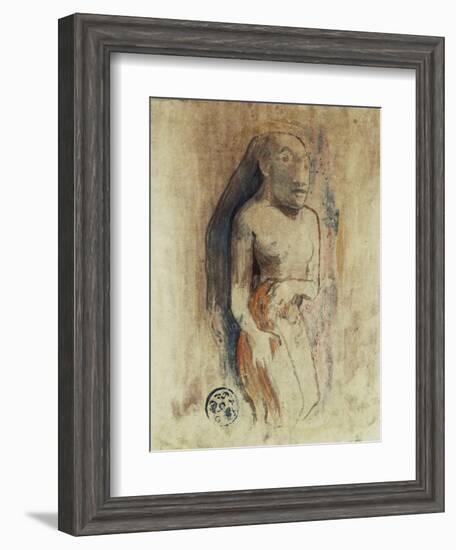 Oviri, 1894-Paul Gauguin-Framed Giclee Print