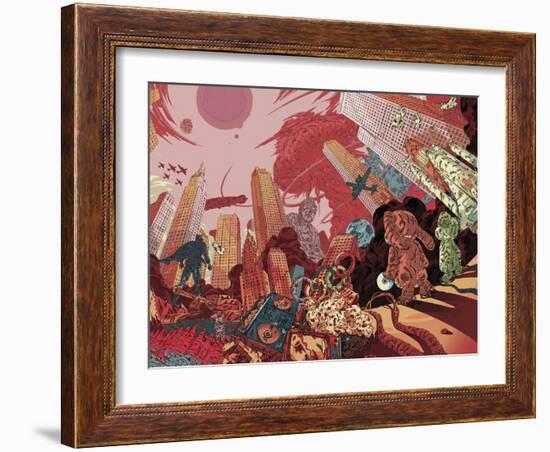 OVUM Obscura-HR-FM-Framed Art Print