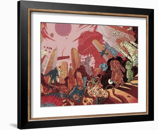 OVUM Obscura-HR-FM-Framed Art Print