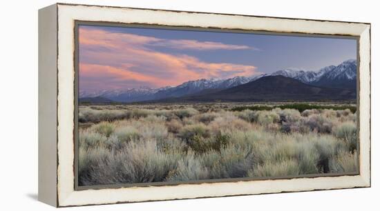 Owens River Valley, Sierra Nevada, California, Usa-Rainer Mirau-Framed Premier Image Canvas