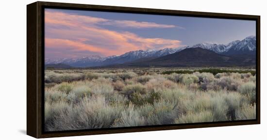 Owens River Valley, Sierra Nevada, California, Usa-Rainer Mirau-Framed Premier Image Canvas