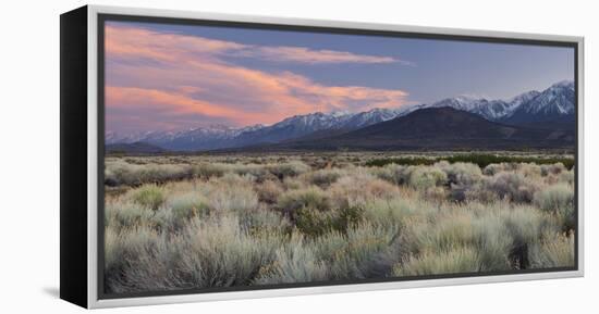 Owens River Valley, Sierra Nevada, California, Usa-Rainer Mirau-Framed Premier Image Canvas