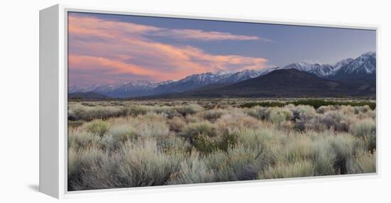 Owens River Valley, Sierra Nevada, California, Usa-Rainer Mirau-Framed Premier Image Canvas