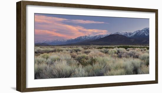 Owens River Valley, Sierra Nevada, California, Usa-Rainer Mirau-Framed Photographic Print