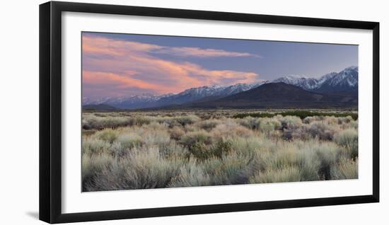 Owens River Valley, Sierra Nevada, California, Usa-Rainer Mirau-Framed Photographic Print