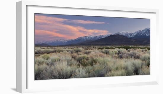 Owens River Valley, Sierra Nevada, California, Usa-Rainer Mirau-Framed Photographic Print