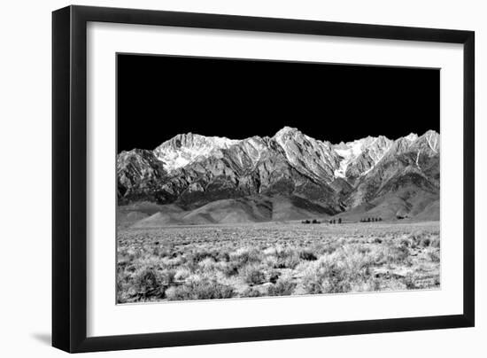 Owens Valley BW-Douglas Taylor-Framed Photo