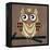 Owl 1-Erin Clark-Framed Premier Image Canvas