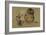 Owl And Bee-Joseph Crawhall-Framed Premium Giclee Print