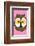 Owl - Animaru Cartoon Animal Print-Animaru-Framed Giclee Print