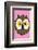 Owl - Animaru Cartoon Animal Print-Animaru-Framed Giclee Print