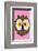 Owl - Animaru Cartoon Animal Print-Animaru-Framed Giclee Print