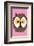 Owl - Animaru Cartoon Animal Print-Animaru-Framed Giclee Print