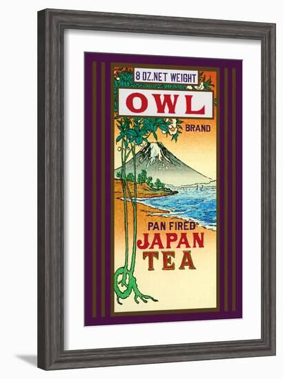 Owl Brand Tea-null-Framed Art Print