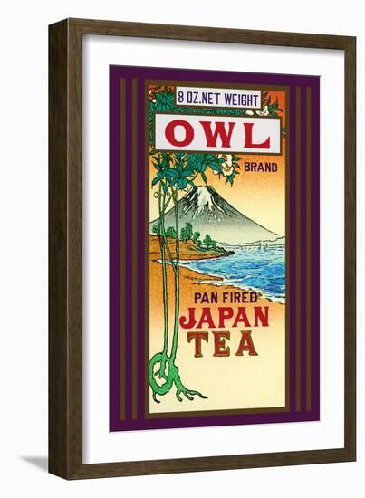 Owl Brand Tea-null-Framed Art Print