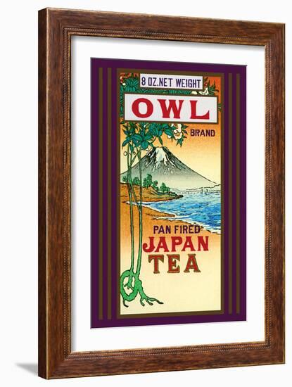 Owl Brand Tea-null-Framed Art Print