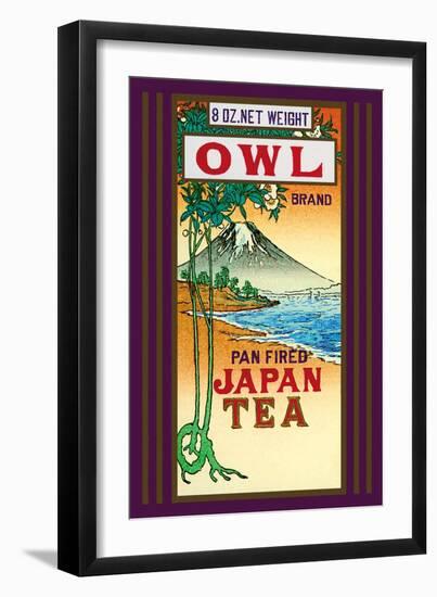 Owl Brand Tea-null-Framed Art Print