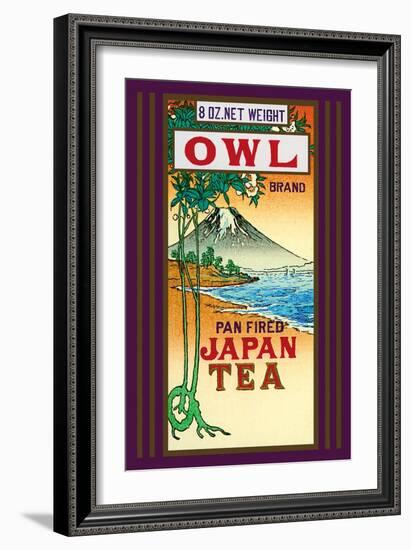 Owl Brand Tea-null-Framed Art Print