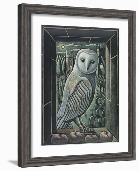 OWL BY MOONLIGHT, 2013-PJ Crook-Framed Giclee Print