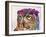 Owl Drawing-Mark Ashkenazi-Framed Giclee Print