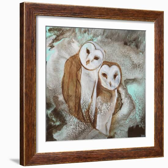 Owl II-Cecile Broz-Framed Giclee Print