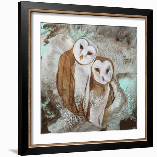 Owl II-Cecile Broz-Framed Giclee Print