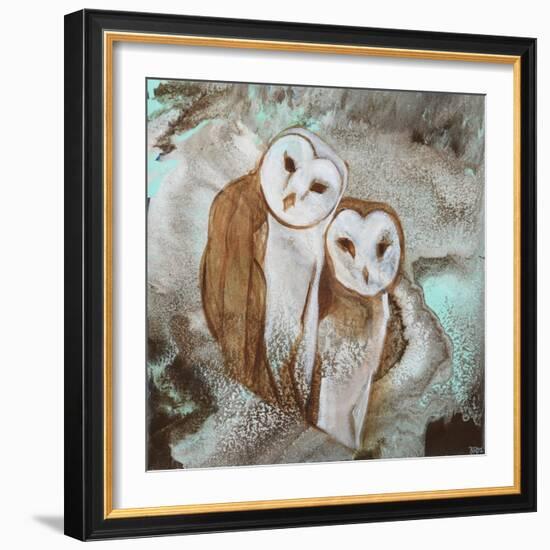 Owl II-Cecile Broz-Framed Giclee Print