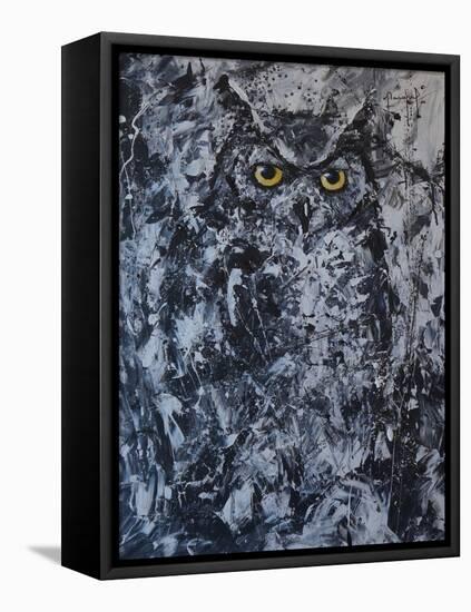 Owl II-Joseph Marshal Foster-Framed Stretched Canvas