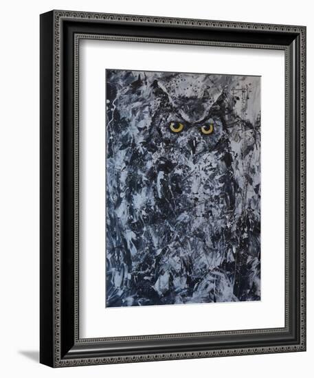 Owl II-Joseph Marshal Foster-Framed Art Print