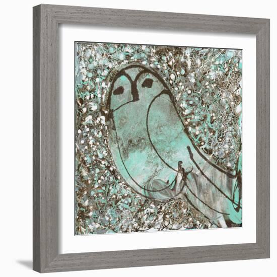 Owl III-Cecile Broz-Framed Giclee Print