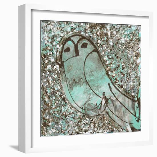 Owl III-Cecile Broz-Framed Giclee Print