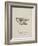 Owl Illustrations and Verses From Nonsense Alphabets Drawn and Written by Edward Lear.-Edward Lear-Framed Giclee Print