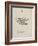 Owl Illustrations and Verses From Nonsense Alphabets Drawn and Written by Edward Lear.-Edward Lear-Framed Giclee Print