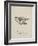 Owl Illustrations and Verses From Nonsense Alphabets Drawn and Written by Edward Lear.-Edward Lear-Framed Giclee Print