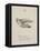 Owl Illustrations and Verses From Nonsense Alphabets Drawn and Written by Edward Lear.-Edward Lear-Framed Premier Image Canvas