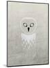 Owl - Jethro Wilson Contemporary Wildlife Print-Jethro Wilson-Mounted Art Print