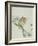 Owl on a Flowering Magnolia Branch-Kubo Shunman-Framed Giclee Print