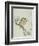 Owl on a Flowering Magnolia Branch-Kubo Shunman-Framed Giclee Print