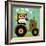 Owl on Tractor-Nancy Lee-Framed Art Print