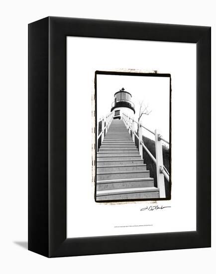 Owl's Head Light, Maine-Laura Denardo-Framed Stretched Canvas