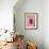 Owl Set Numlet Pinks 2-Melody Hogan-Framed Art Print displayed on a wall