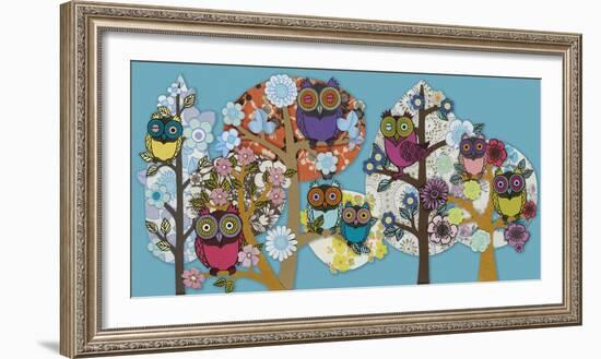 Owl Stock-Helen Musselwhite-Framed Giclee Print